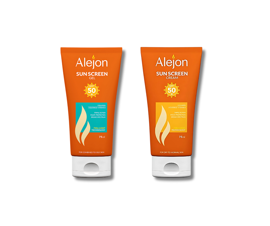 اليجون صن سكرين كريم 75 مل + اليجون صن سكرين جل 75 مل عرض